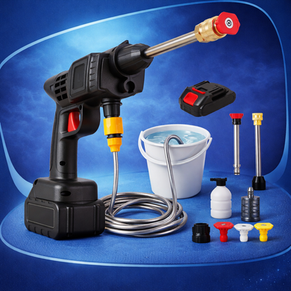 Mobilna Myjka Ciśnieniowa (Zasilanie Akumulatorowe)